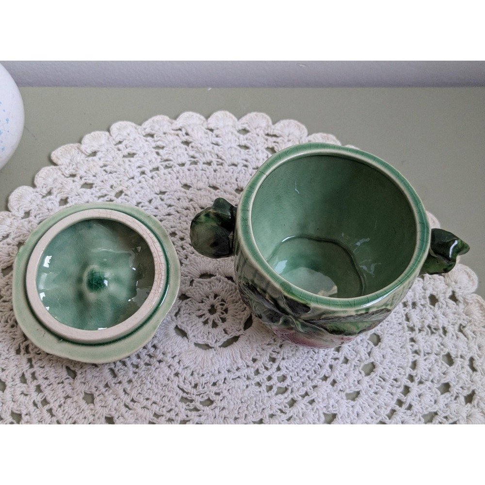 Vintage Made in Japan Apple Kitchen Canister Set of‎ 3 - Picture 9 of 16